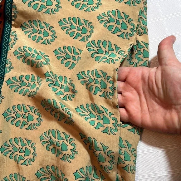 Darn Good Yarn Long-Line Open Front Duster NWOT - Picture 3 of 12